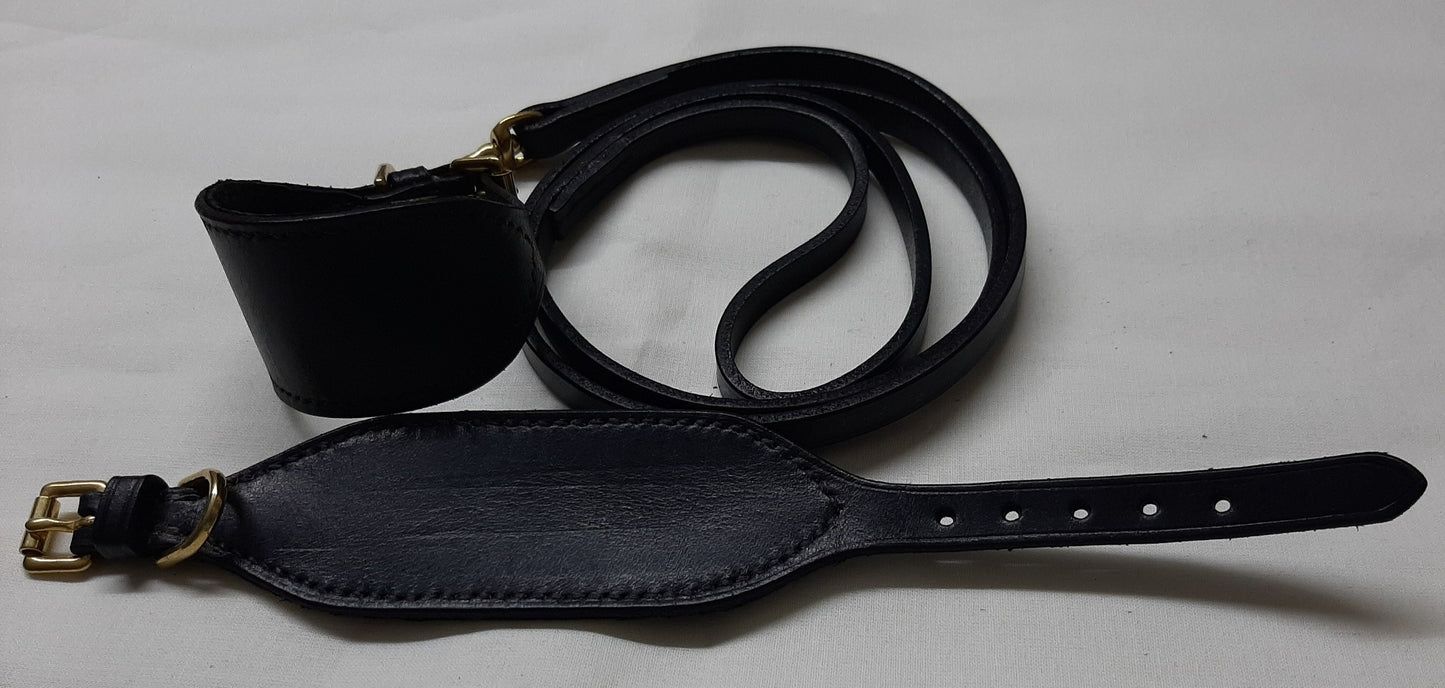Leather Italian Greyhound Puppy Collar