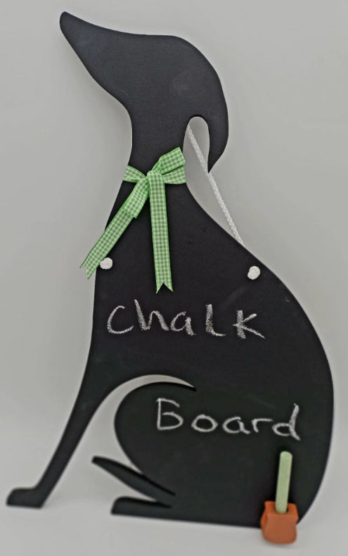 Sitting IG/Whippet/Greyhound Chalkboard