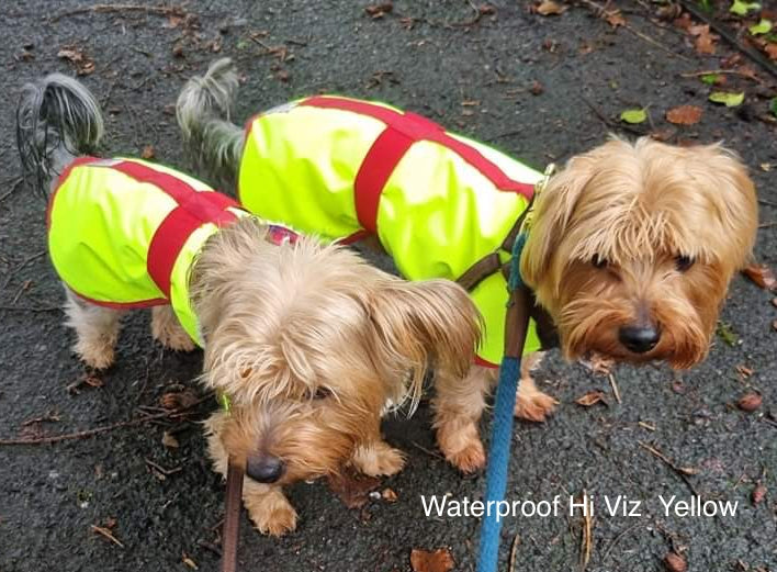 Bespoke Waterproof Fleece Lined Dog Coat - All Dog Breeds