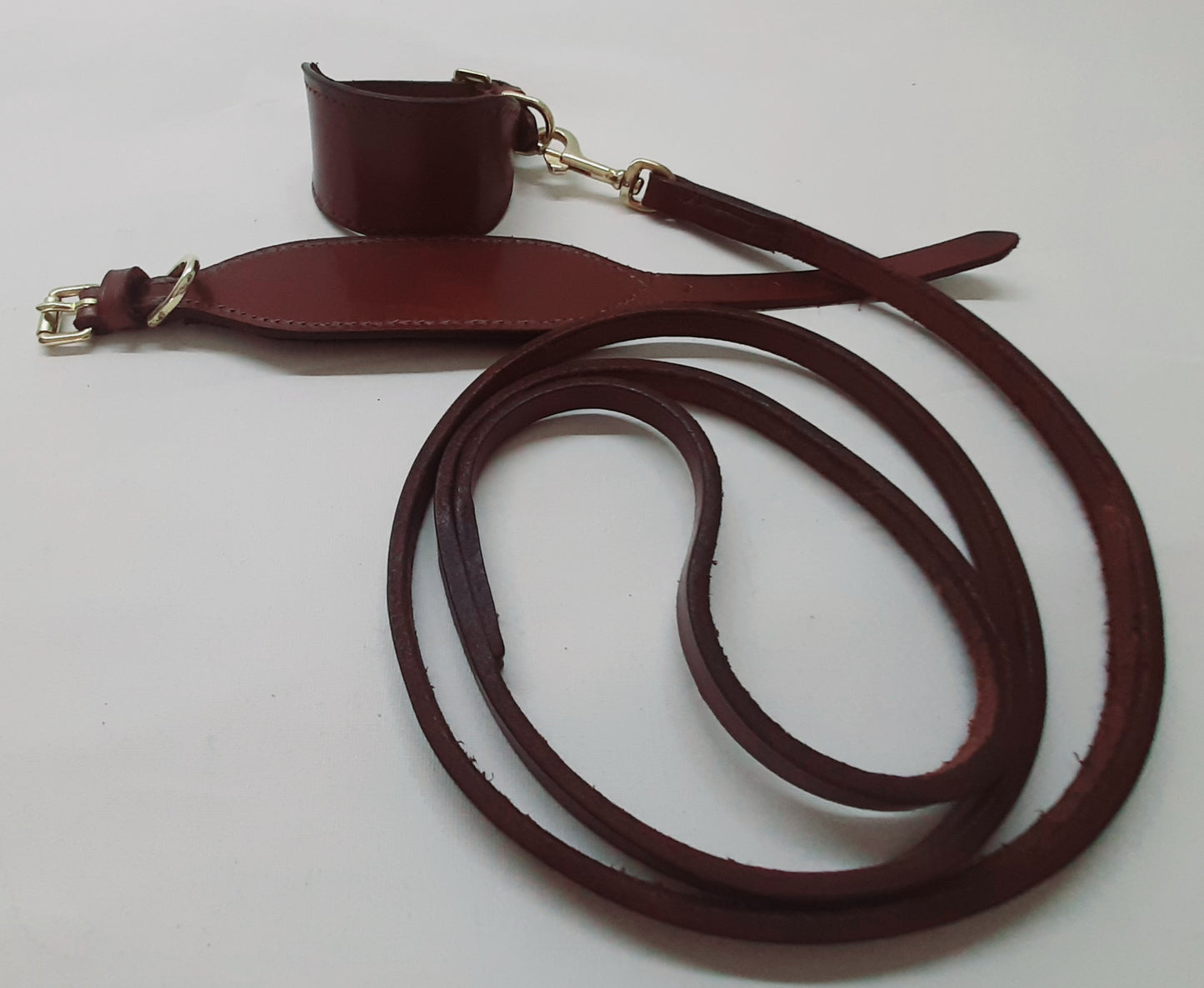 Leather Italian Greyhound Puppy Collar