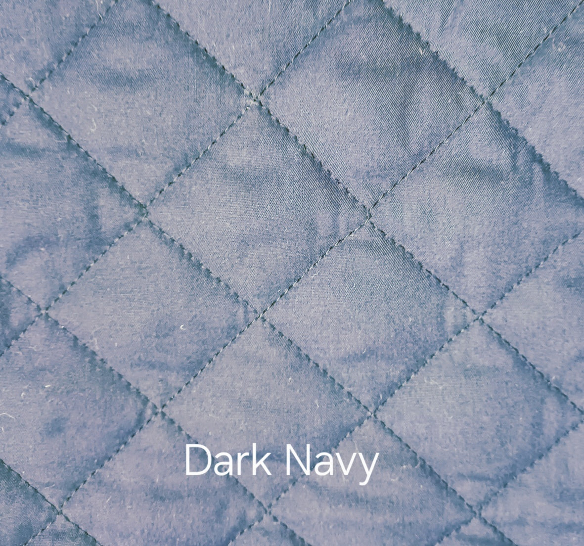 Bespoke Quilted Showerproof Fleece Lined Dog Coat - All Dog Breeds Black, Dark Navy or Red