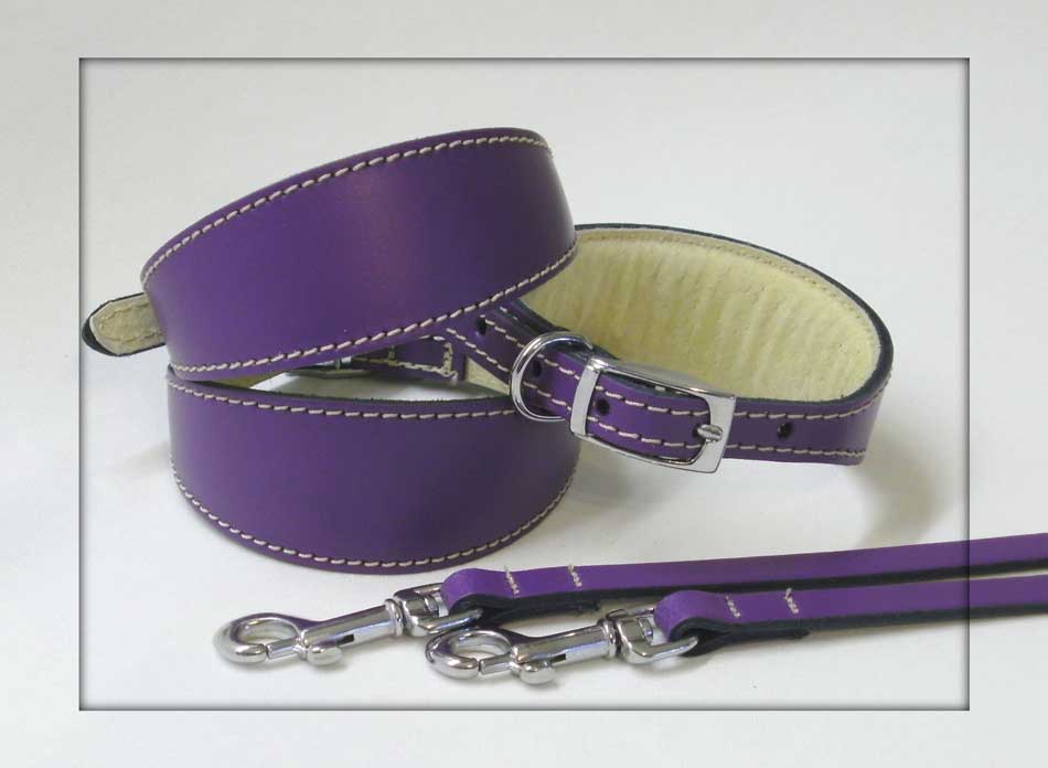 Italian Greyhound Leather Collars