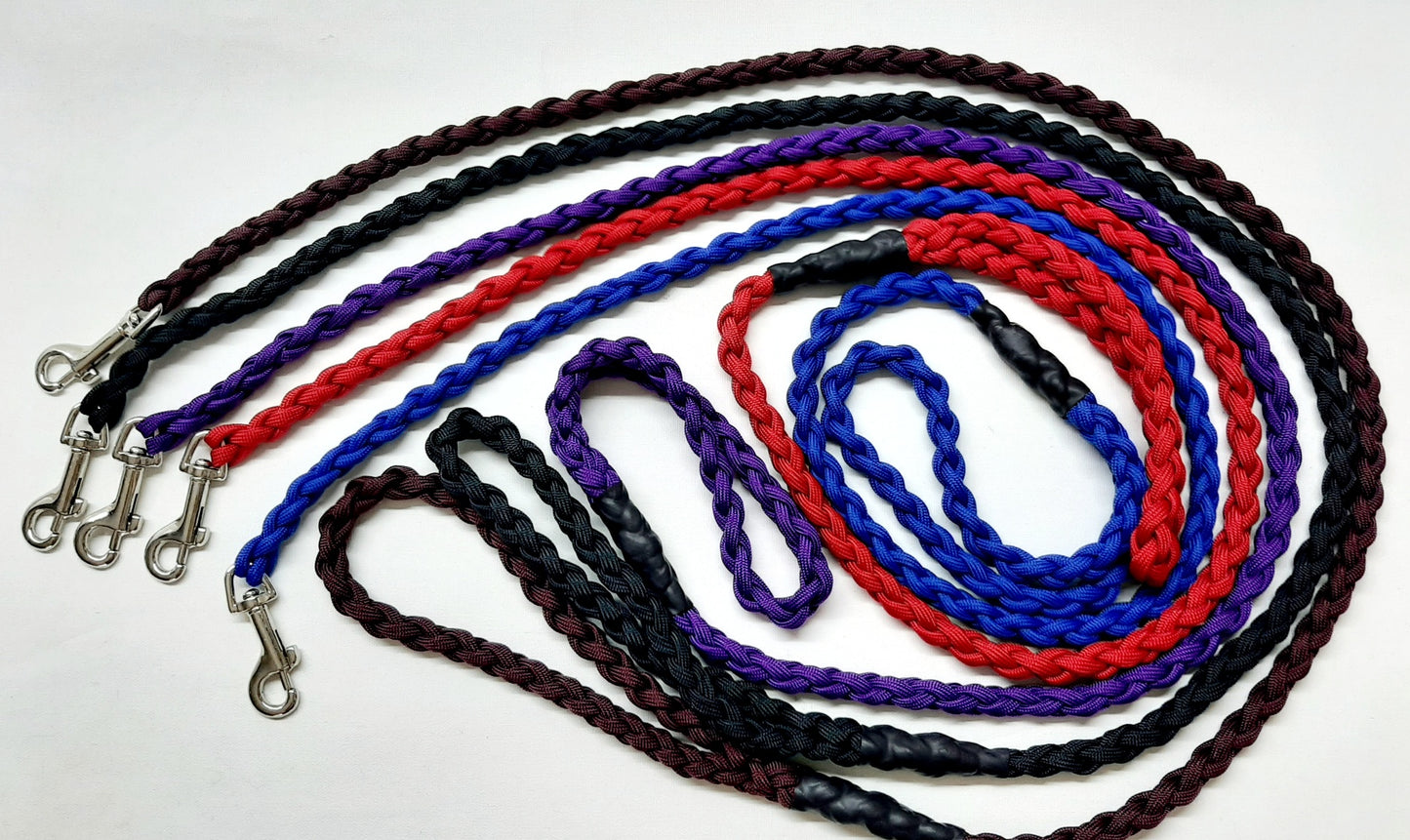 Paracord Plaited Dog Lead