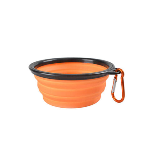 Collapsible Silicone Water Bowl for Small Dogs