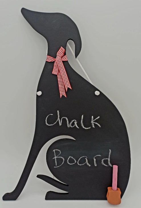 Sitting IG/Whippet/Greyhound Chalkboard